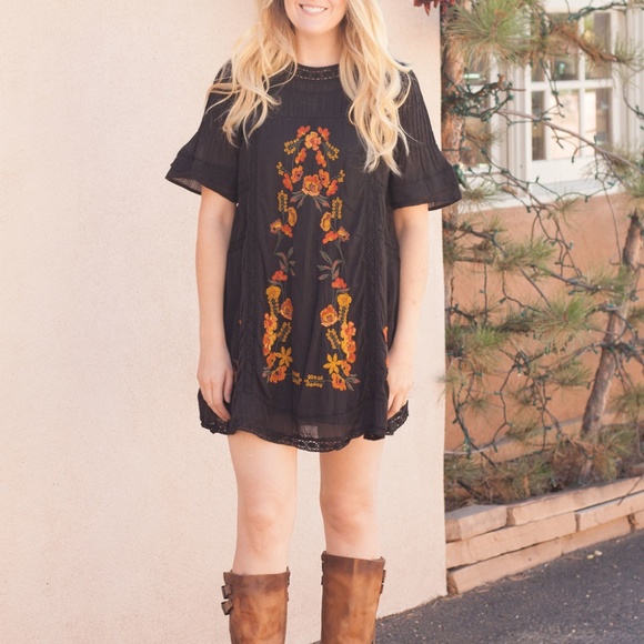 NWT Free People Perfectly Victorian Mini Dress - Picture 2 of 8